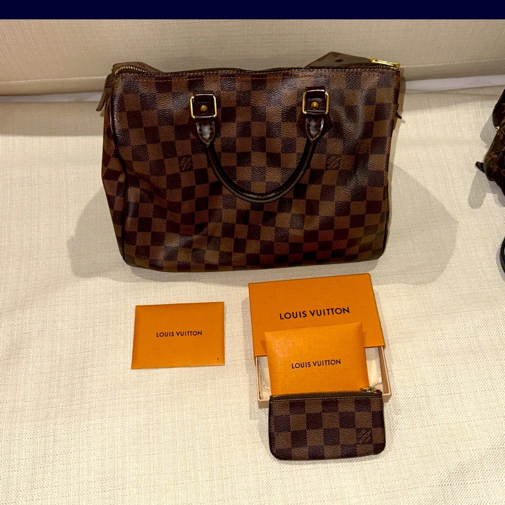 Louis Vuitton Damier Ebene Speedy 25